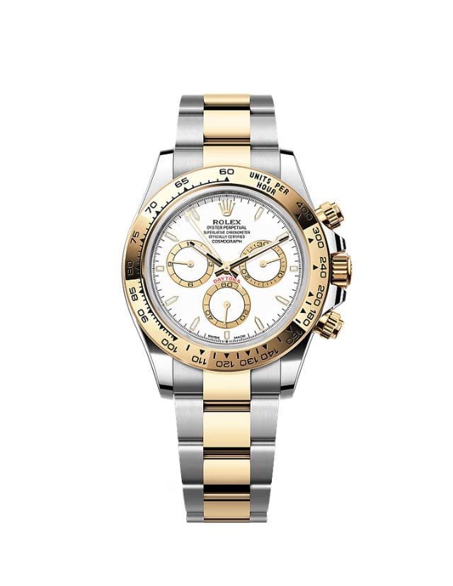 Cosmograph Daytona Oyster - 40 mm - Oystersteel and yellow gold, P1,276,000, ROLEX, rolex.com